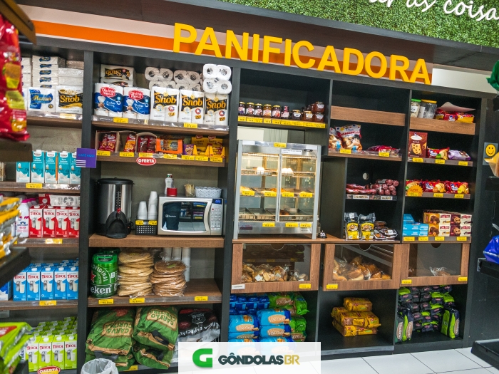 Gôndolas para Panificadoras Gondolas Curitiba